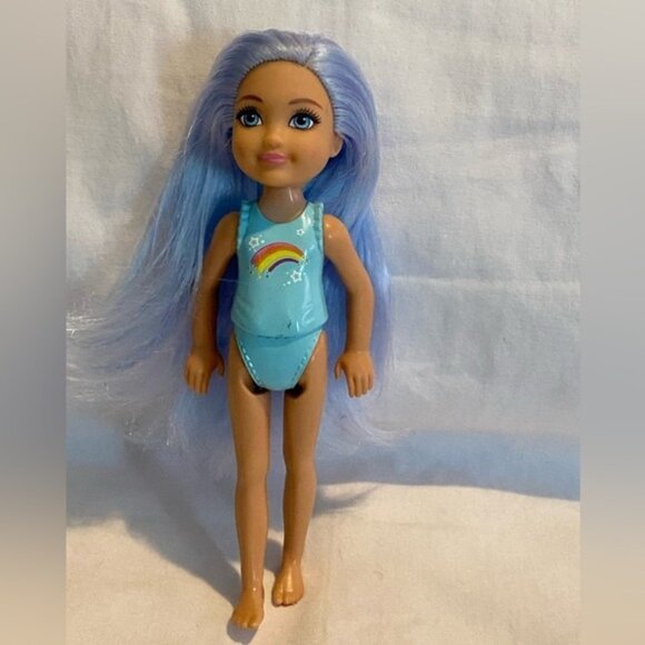 2016 Mattel Barbie Princess Dreamtopia Doll Blue Hair 5.5 inch - Picture 11 of 11